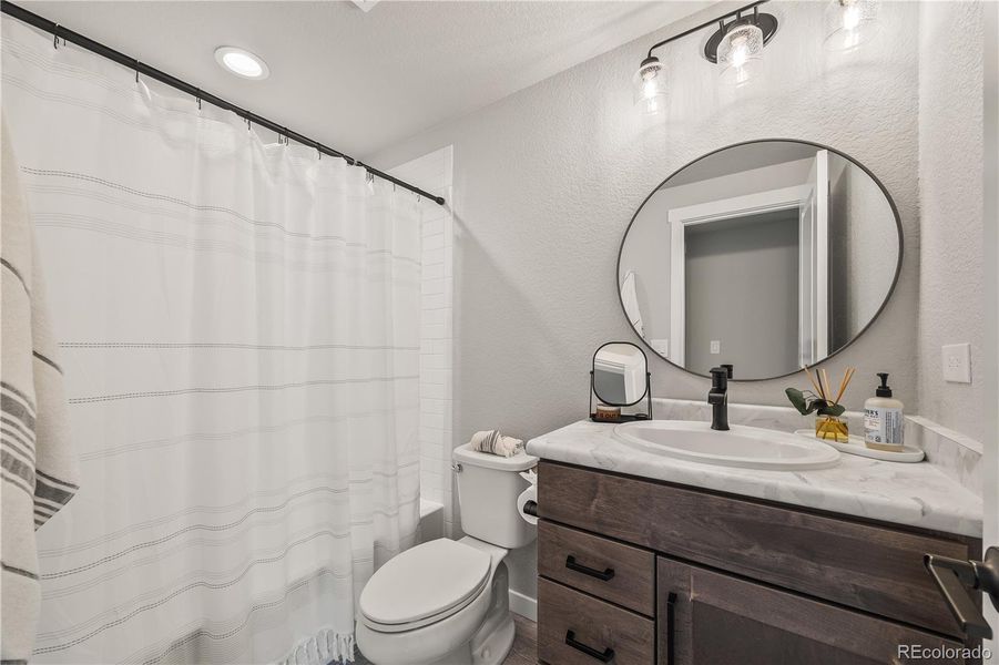 Furnished interior view inside a new home in , Monument (Image 4).