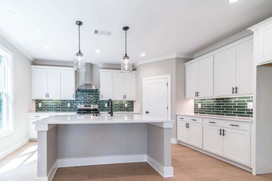 Furnished interior view inside a new home in Creekside, Decatur (Image 7). Furnished interior view inside a new home in Creekside, Decatur (Image 7).