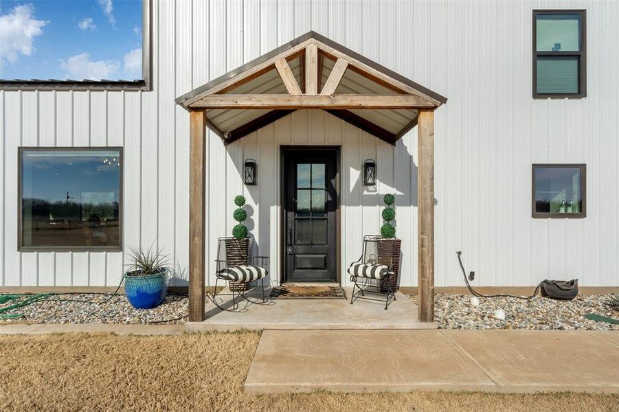 Exterior details and patio area of a home in , Wichita Falls (Image 3). Exterior details and patio area of a home in , Wichita Falls (Image 3).
