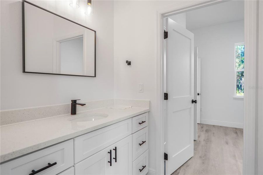 Furnished interior view inside a new home in , Dunnellon (Image 8).