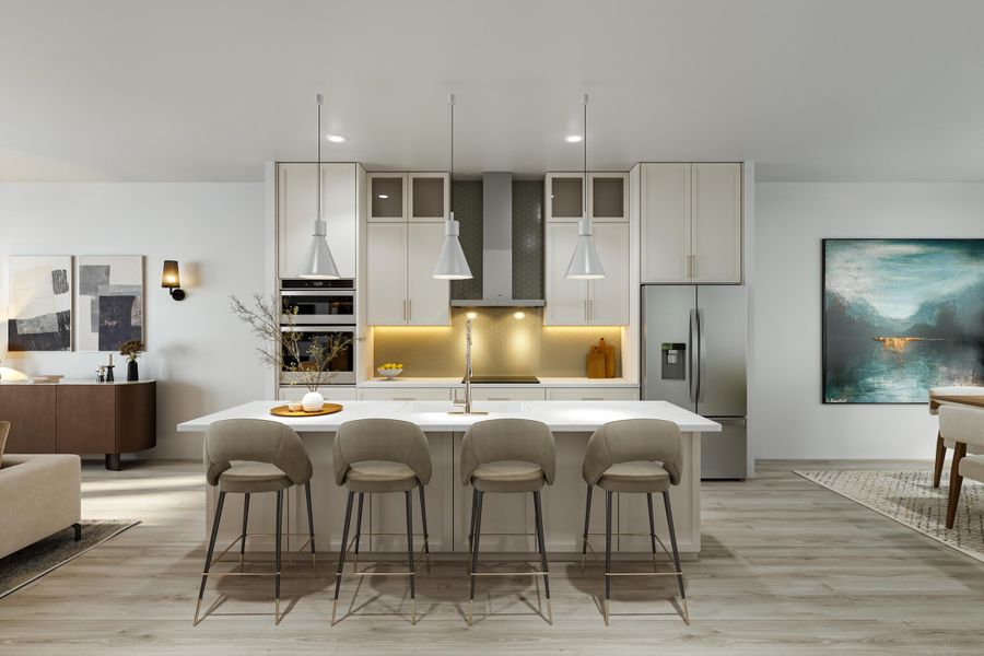 Furnished interior view inside a new home in , Charleston (Image 5). Furnished interior view inside a new home in , Charleston (Image 5).