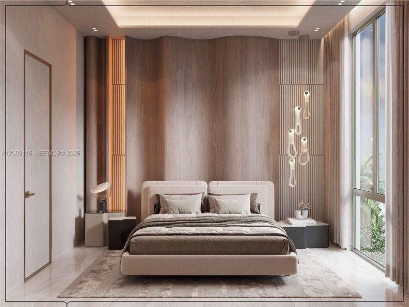 Furnished interior view inside a new home in , Golden Beach (Image 35).