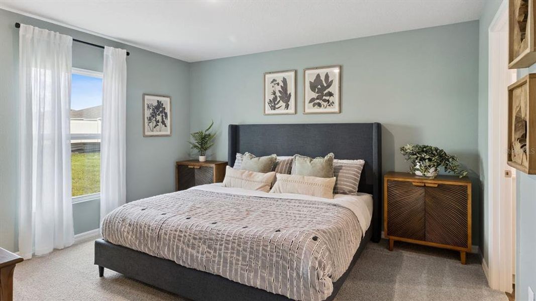 Furnished interior view inside a new home in Bradbury Creek, Haines City (Image 33).