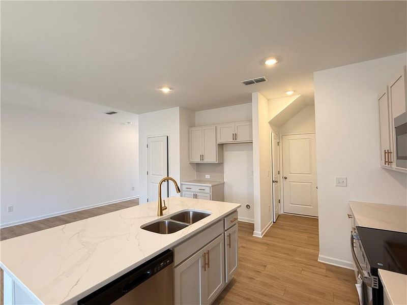Furnished interior view inside a new home in Leydenview, Mableton (Image 6).