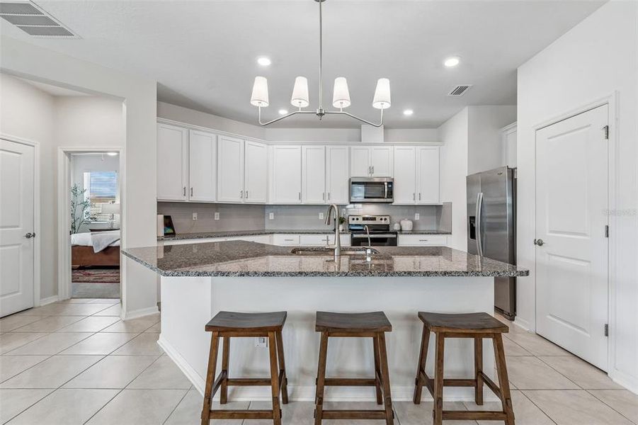 Furnished interior view inside a new home in Riverstone, Land O' Lakes (Image 36). Furnished interior view inside a new home in Riverstone, Land O' Lakes (Image 36).