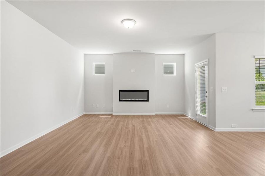Spacious, unfurnished interior of a new home in The Andros, Dalton (Image 22).