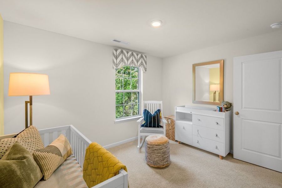 Representative furnished interior of a home built from the PENWELL by D.R. Horton in East Ridge, Ayden (Image 21).