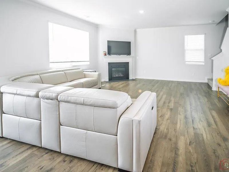 Furnished interior view inside a new home in , Cumming (Image 13).