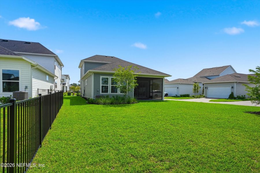 Exterior details and patio area of a home in , Jacksonville (Image 4). Exterior details and patio area of a home in , Jacksonville (Image 4).