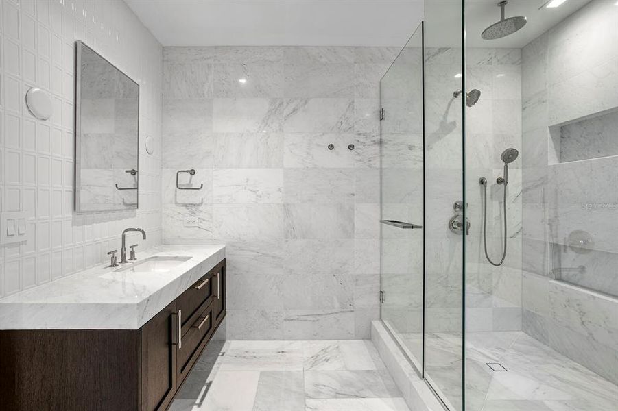 Furnished interior view inside a new home in , Tampa (Image 17).