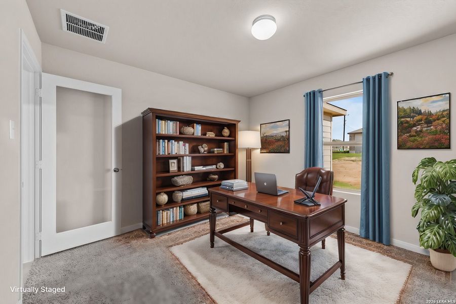 Furnished interior view inside a new home in Hickory Ridge, Elmendorf (Image 6).