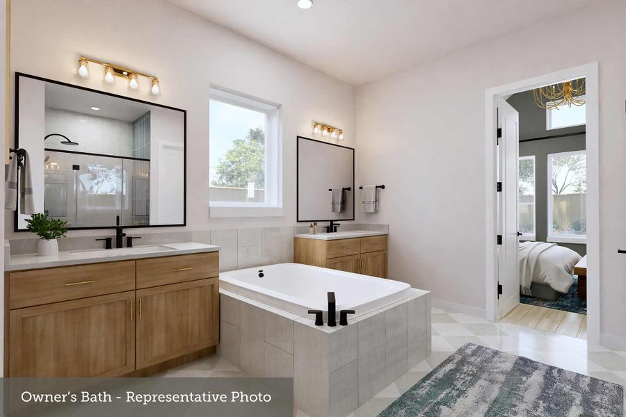Owner's Bath - Representative Photo