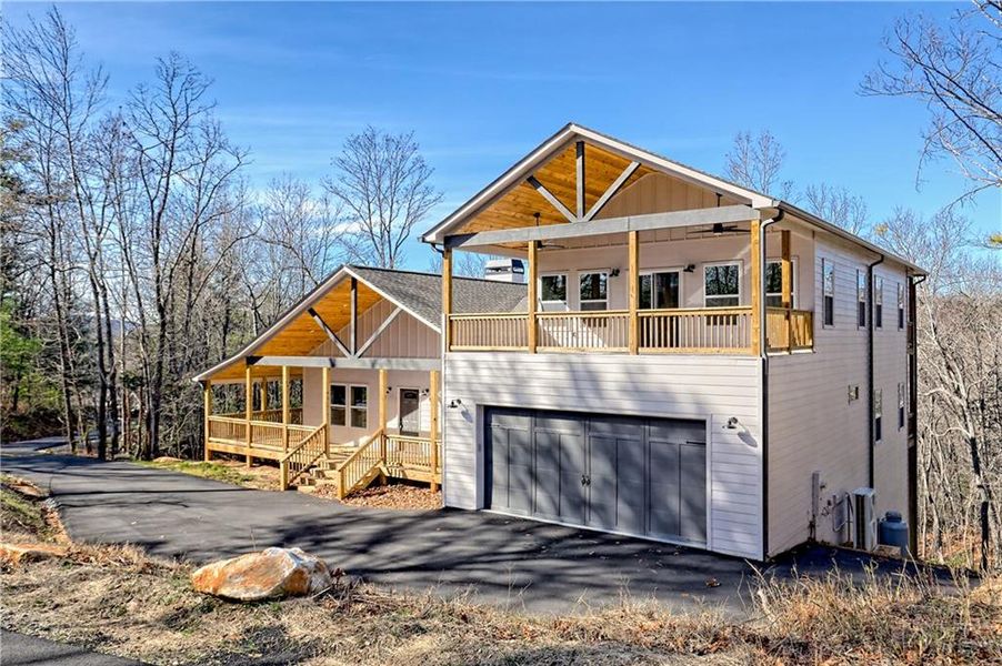 In-progress construction of a new home in , Clayton, GA (Image 123).