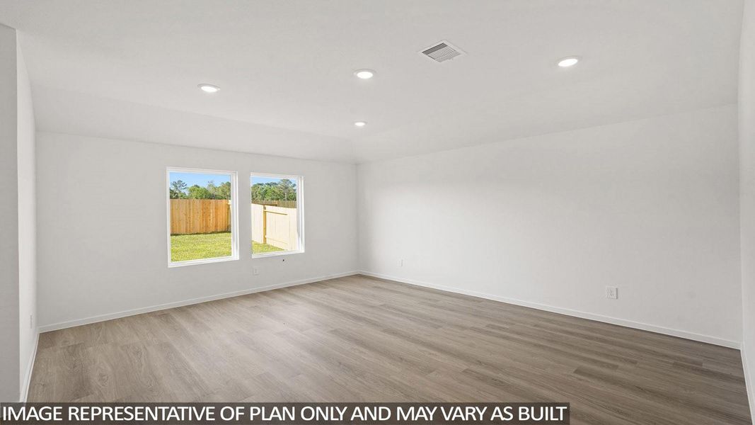Spacious, unfurnished interior of a new home in Grand Pines, Magnolia (Image 11).