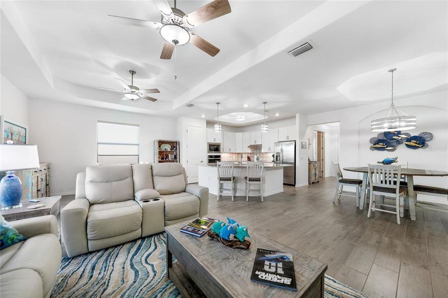 Furnished interior view inside a new home in , Punta Gorda (Image 15).