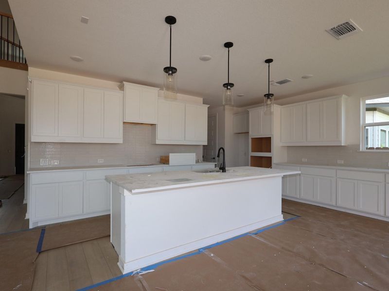 In-progress construction of a new home in Barksdale, Leander, TX (Image 17).