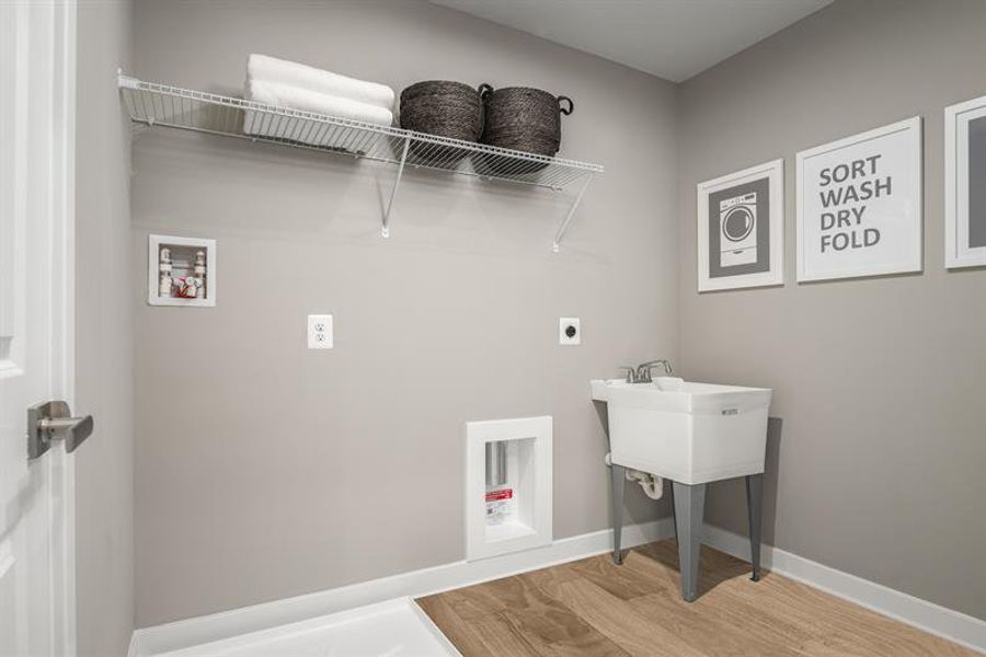 Representative furnished interior of a home built from the Eden Cay by Ryan Homes in Heritage Grove Ranches, Calhoun (Image 10).