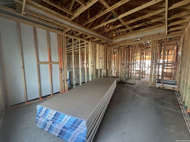 In-progress construction of a new home in Nopal Valley, San Antonio, TX (Image 9).