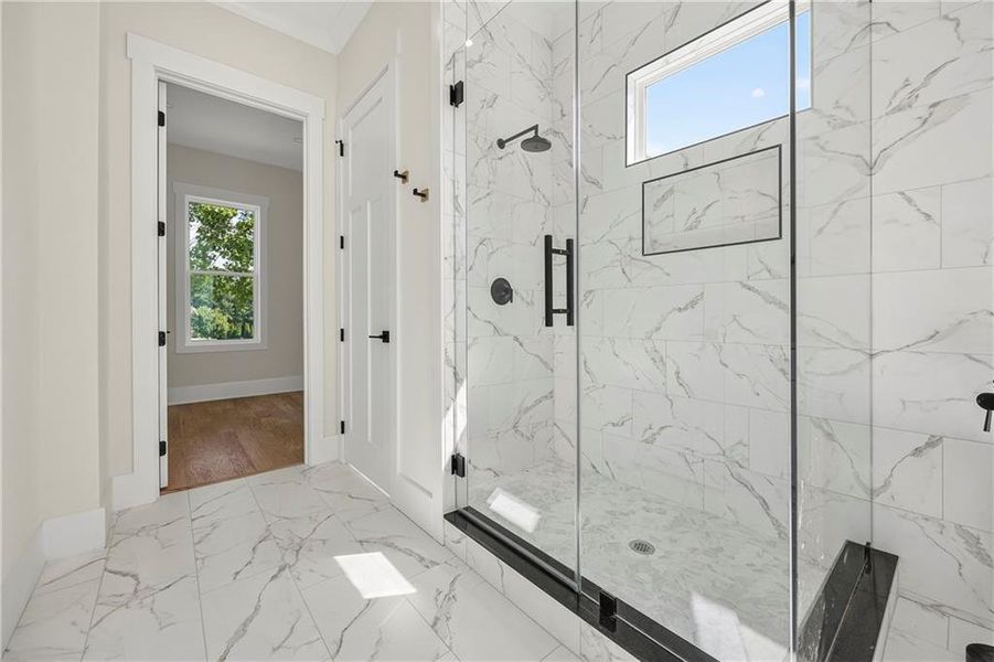 Spacious, unfurnished interior of a new home in , Marietta (Image 90).