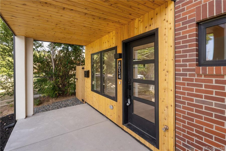 Exterior details and patio area of a home in , Denver (Image 18).