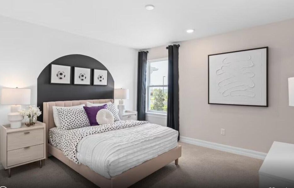 Furnished interior view inside a new home in The Reserve at Eastpointe, Palm Beach Gardens (Image 4).