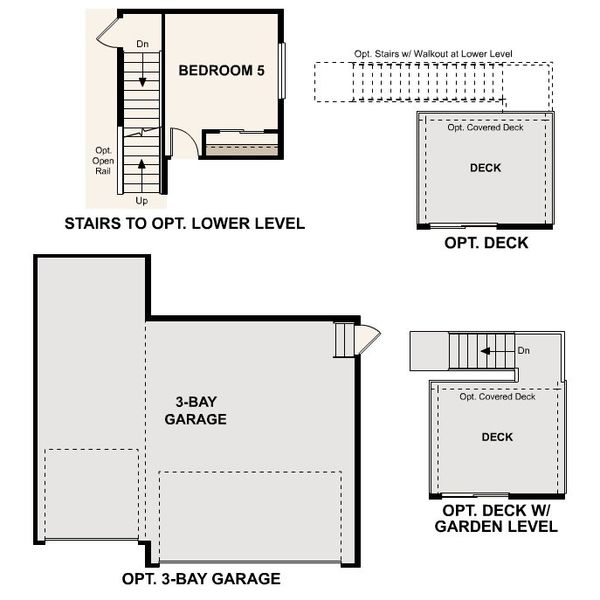 2D floor plan layout of this home in Red Barn Meadows, Mead, CO (Image 3).