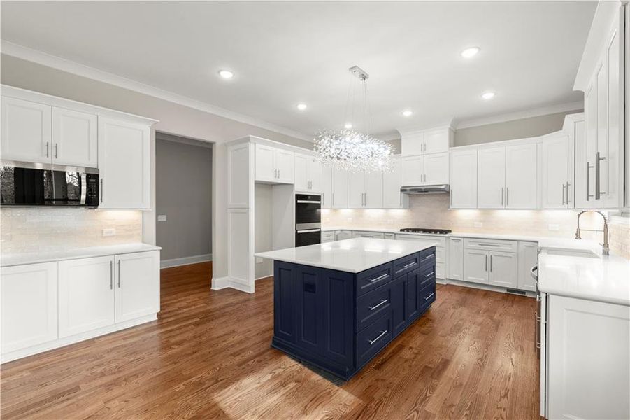 Furnished interior view inside a new home in , Powder Springs (Image 8). Furnished interior view inside a new home in , Powder Springs (Image 8).