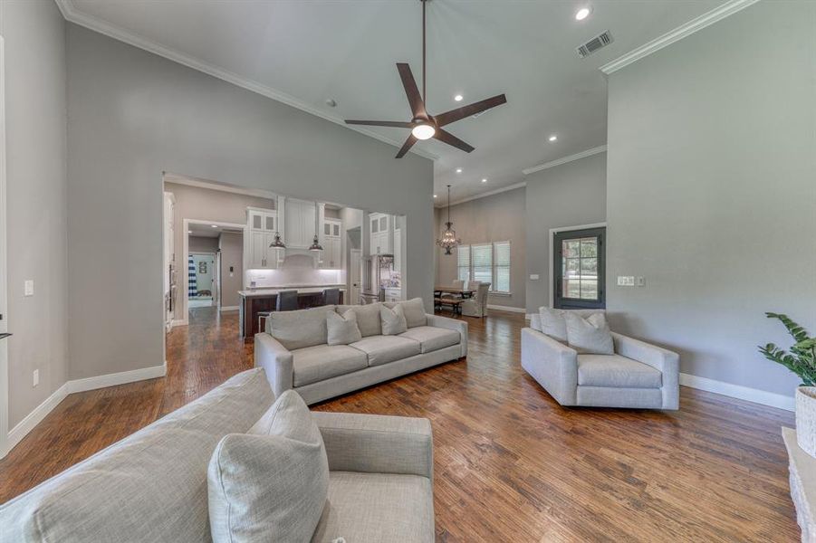 Furnished interior view inside a new home in , Weatherford (Image 36).