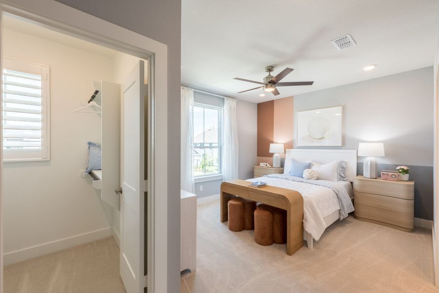 Furnished interior view inside a new home in Evergrove, Richmond (Image 32).