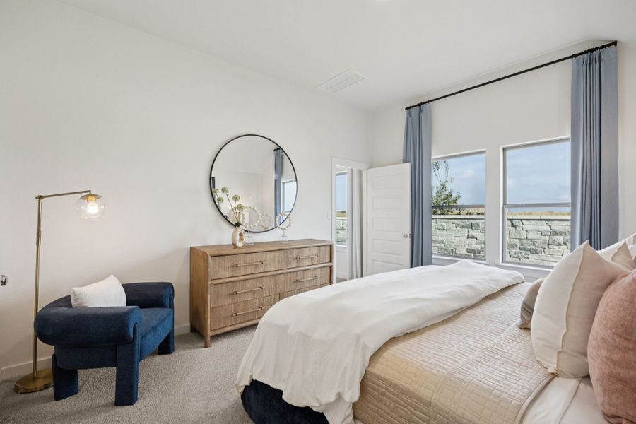 Primary Suite in the Diamond home plan by Trophy Signature Homes – REPRESENTATIVE PHOTO Primary Suite in the Diamond home plan by Trophy Signature Homes – REPRESENTATIVE PHOTO