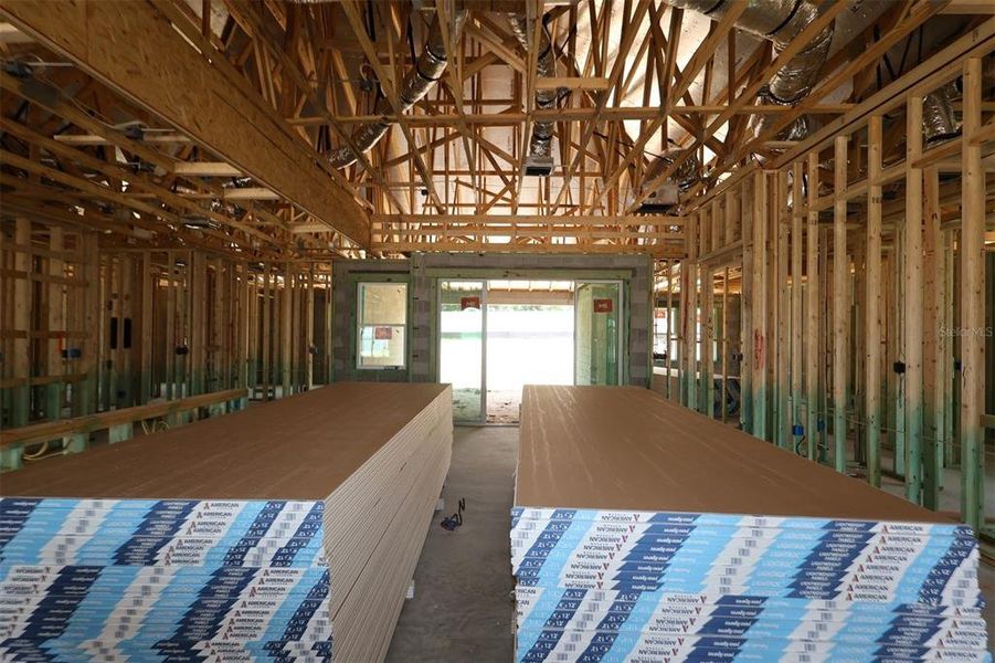 In-progress construction of a new home in Wolf Lake Ranch, Apopka, FL (Image 5).