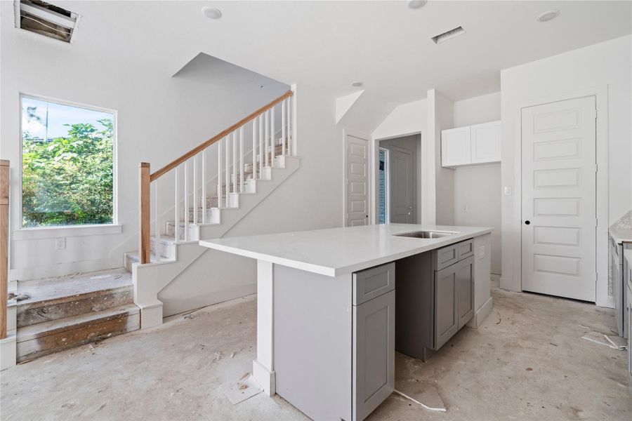Furnished interior view inside a new home in , Houston (Image 4).