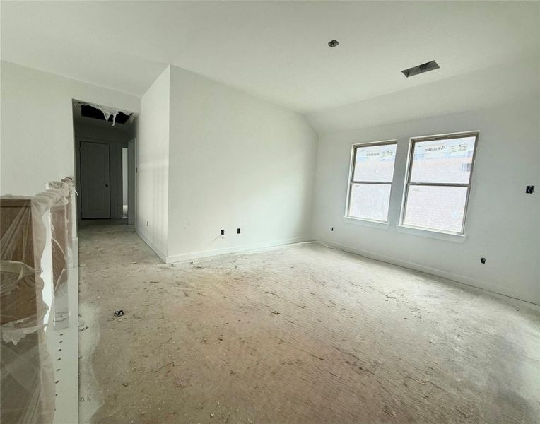 An open and flexible loft space ideal for a media room, office, or additional living area. An open and flexible loft space ideal for a media room, office, or additional living area.
