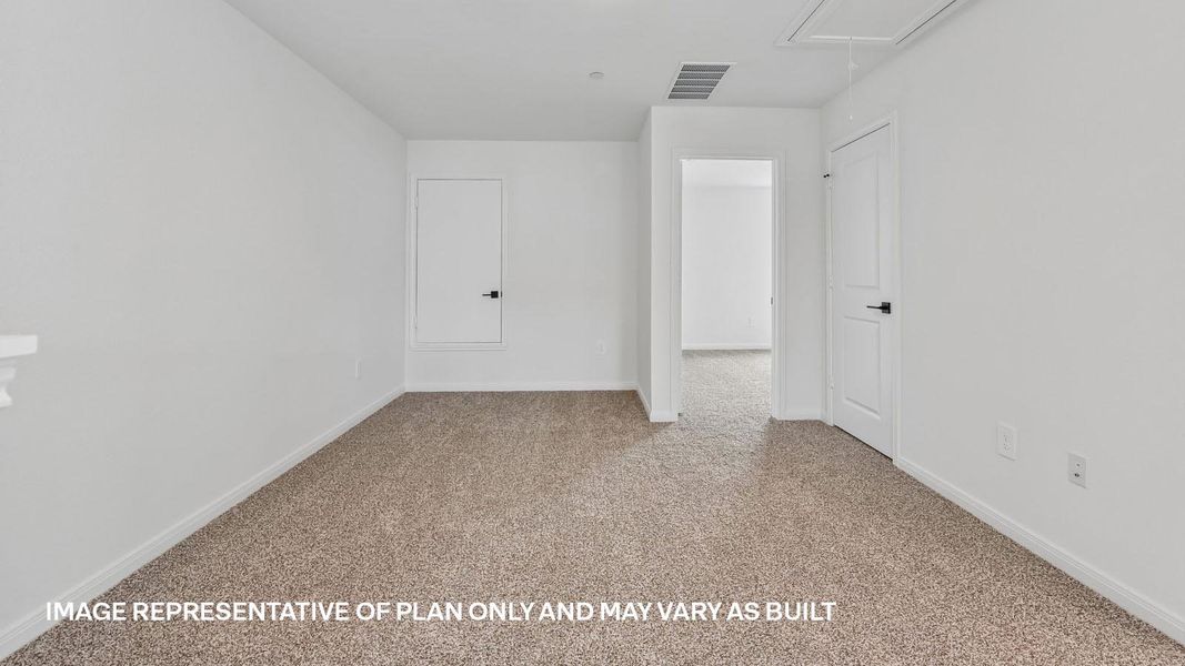 Spacious, unfurnished interior of a new home in Avery Centre, Round Rock (Image 44).