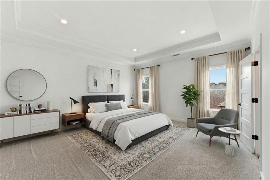 Furnished interior view inside a new home in , Griffin (Image 17). Furnished interior view inside a new home in , Griffin (Image 17).