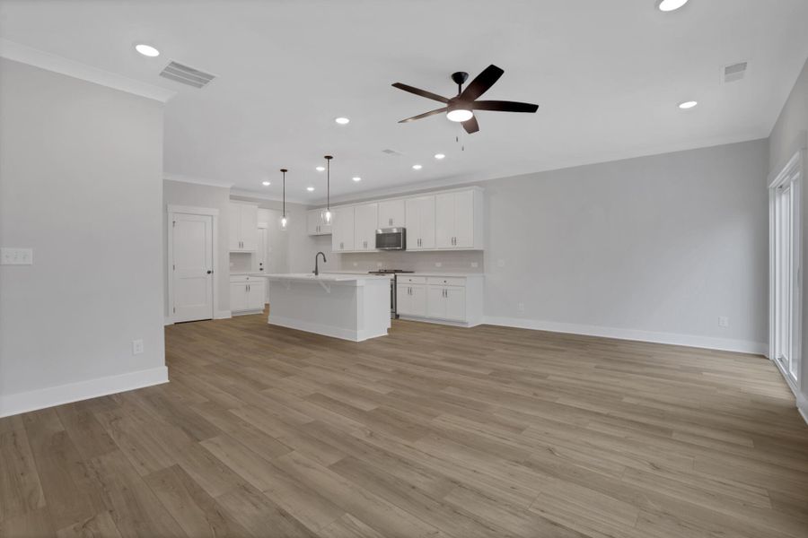 Spacious, unfurnished interior of a new home in Villas at Dawsonville Townhomes, Dawsonville (Image 27).