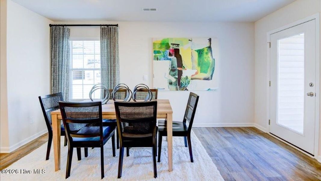 Furnished interior view inside a new home in The Townes at Carter Ridge, Greenville (Image 6). Furnished interior view inside a new home in The Townes at Carter Ridge, Greenville (Image 6).