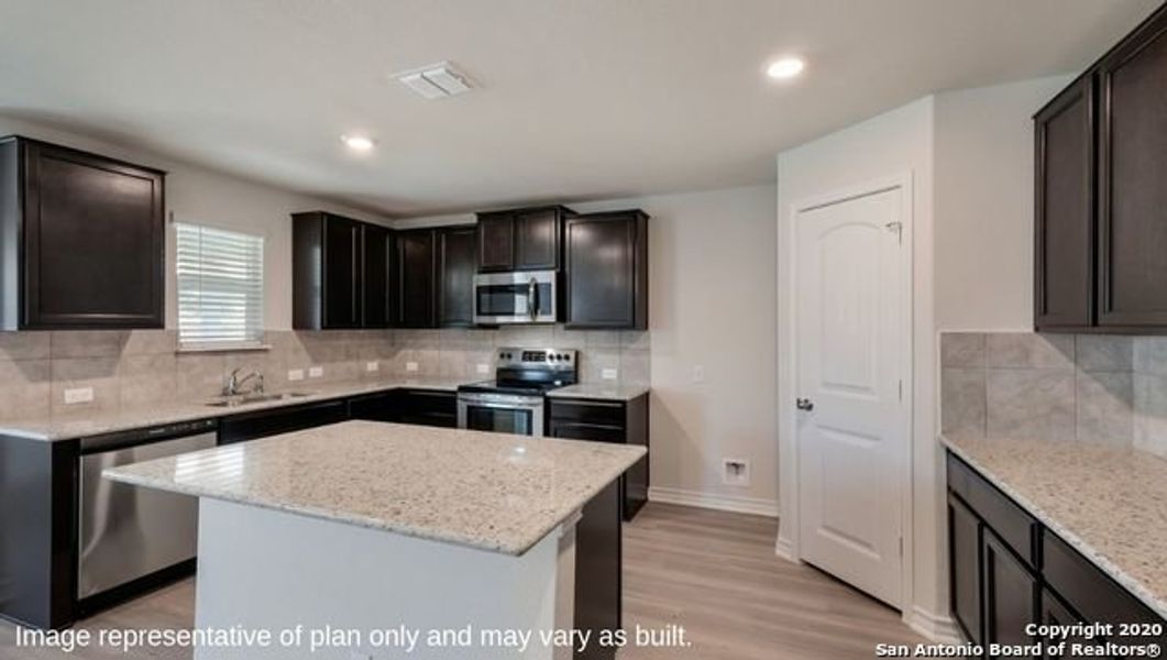 Furnished interior view inside a new home in Redbird Ranch, San Antonio (Image 3).