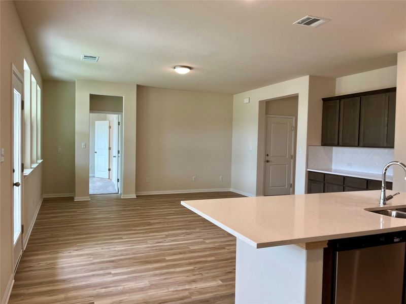 Spacious, unfurnished interior of a new home in Anthem Cottages, Kyle (Image 15). Spacious, unfurnished interior of a new home in Anthem Cottages, Kyle (Image 15).