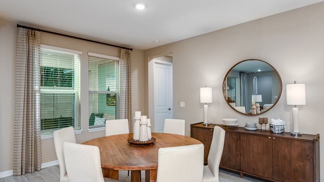 Furnished interior view inside a new home in Headwaters at Lofton Creek, Yulee (Image 14).