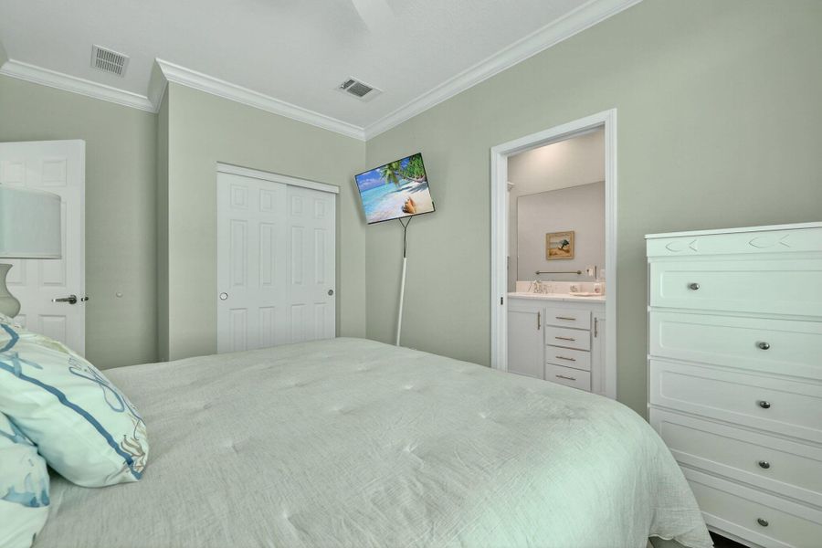 Furnished interior view inside a new home in , Jensen Beach (Image 9).