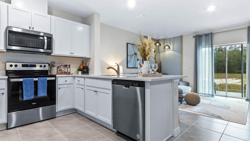 Furnished interior view inside a new home in , Land O' Lakes (Image 8).