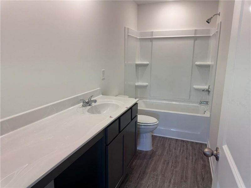 Furnished interior view inside a new home in The Reserve at Willow Oaks, Canton (Image 5).