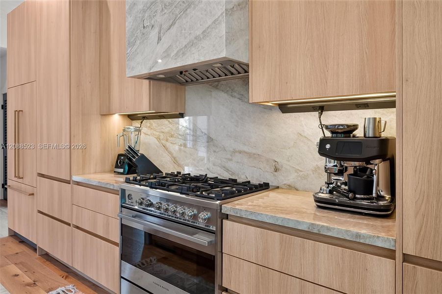 Close-up of interior finishes inside a home in , Miami (Image 19).