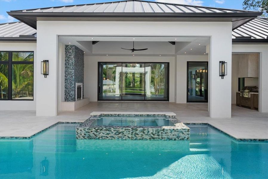 Exterior details and patio area of a home in , Sarasota (Image 31).