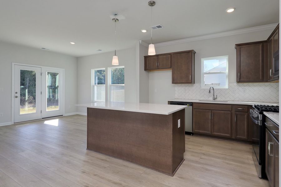Furnished interior view inside a new home in Garden Grove, Conway (Image 10).