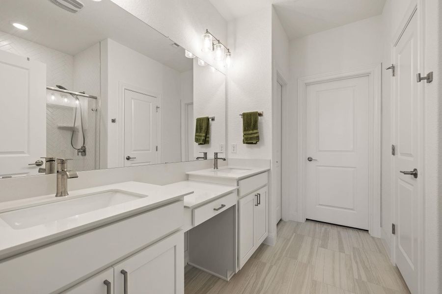 Furnished interior view inside a new home in Saddleback at Santa Rita Ranch, Liberty Hill (Image 16).