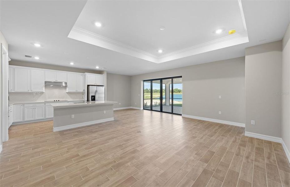 Spacious, unfurnished interior of a new home in The Strand at Cedar Grove, North Port (Image 25).