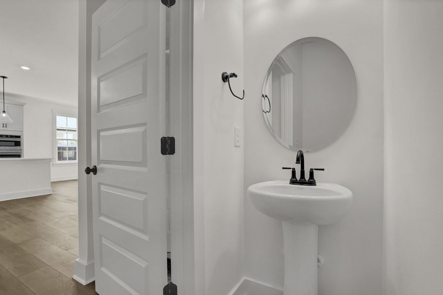 Furnished interior view inside a new home in East Wynd, Hampstead (Image 11).