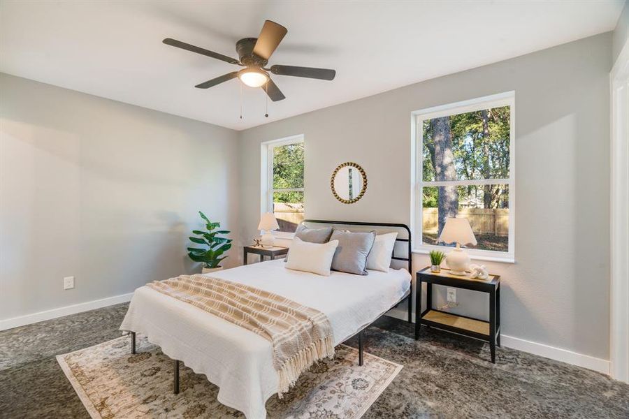 Furnished interior view inside a new home in , Paris (Image 3).